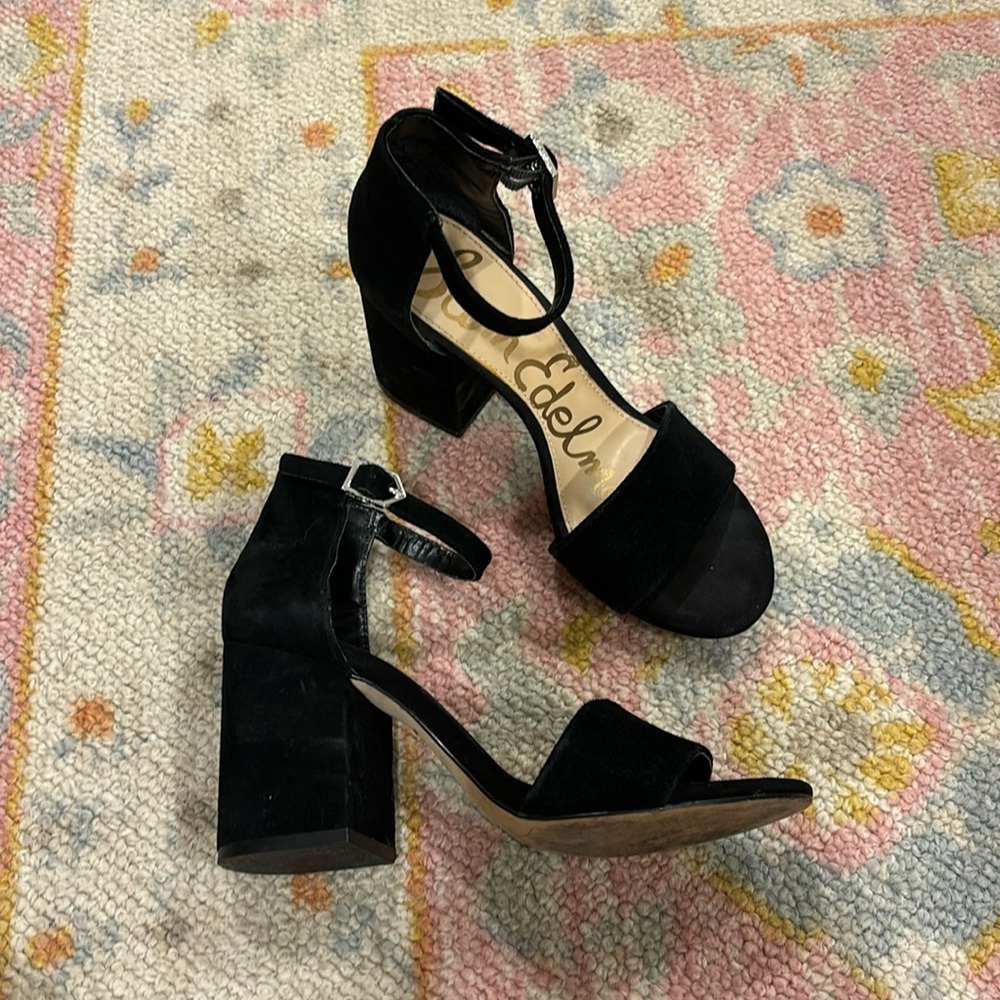 Sam Edelman Black Heel Size 6
